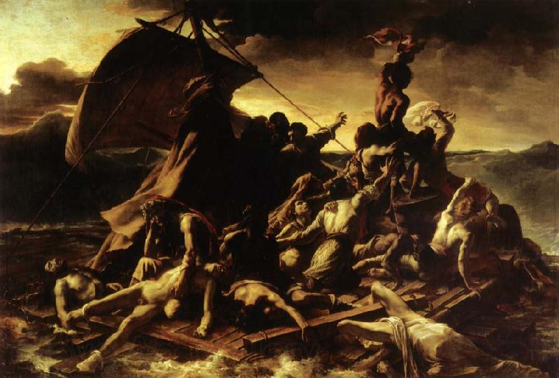 Theodore Gericault THe Raft of the Medusa Norge oil painting art